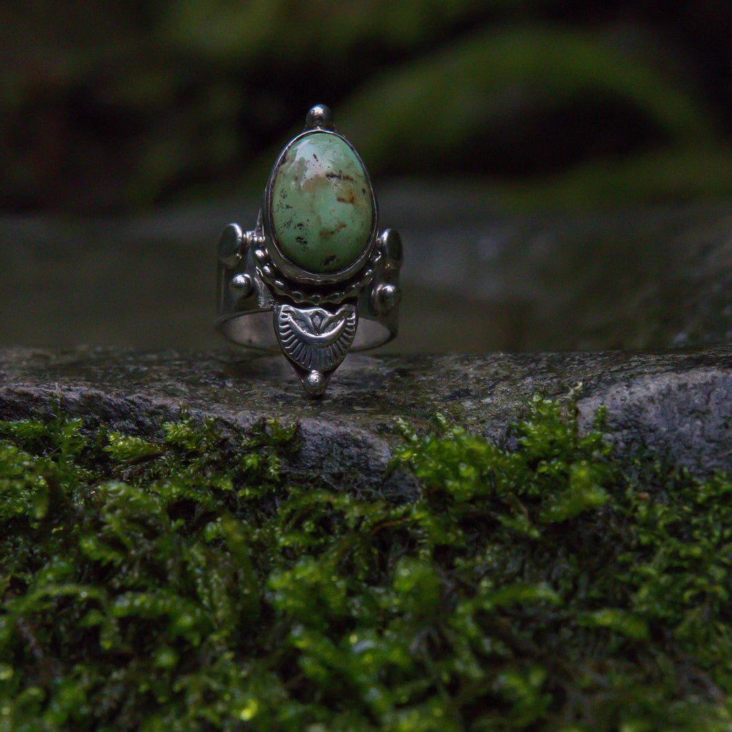 Gypsy Dream Ring with Turquoise